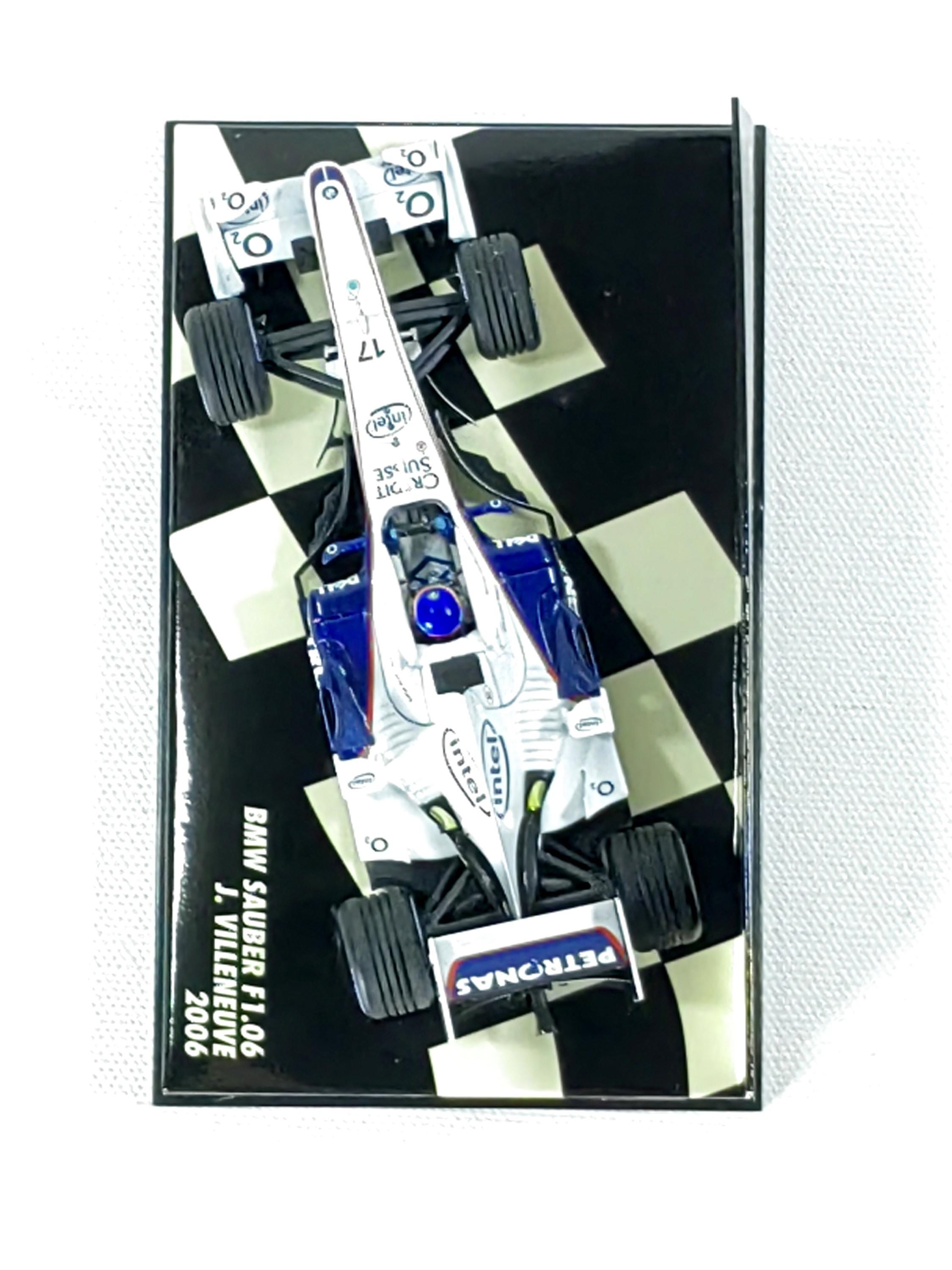 BMW Sauber F1.06 #17 J VILLENEUVE 2006 1:43 Minichamps #400 060017