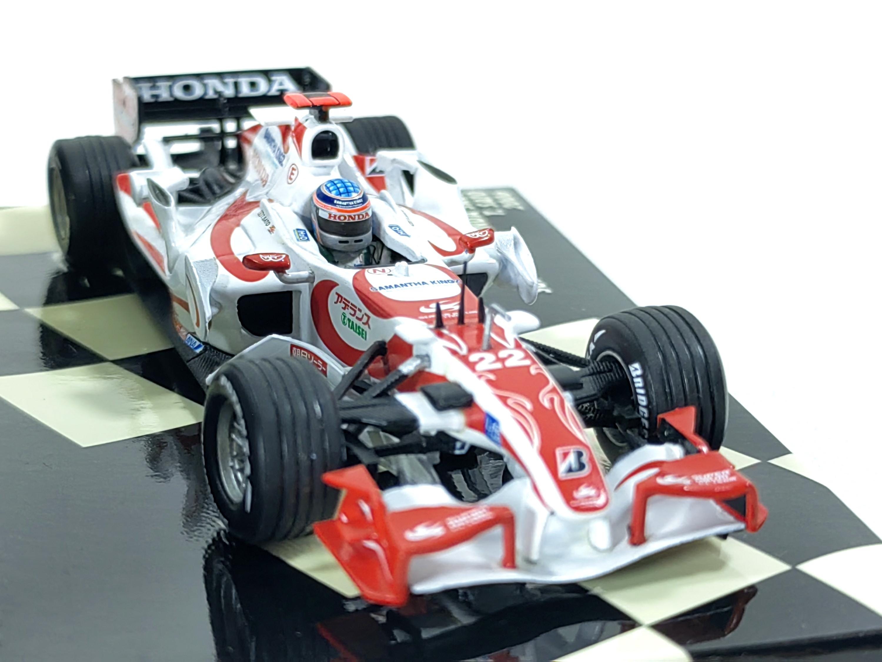 Super Aguri Honda SA06 T. Sato 2006 F1 1:43 Minichamps #400 060222