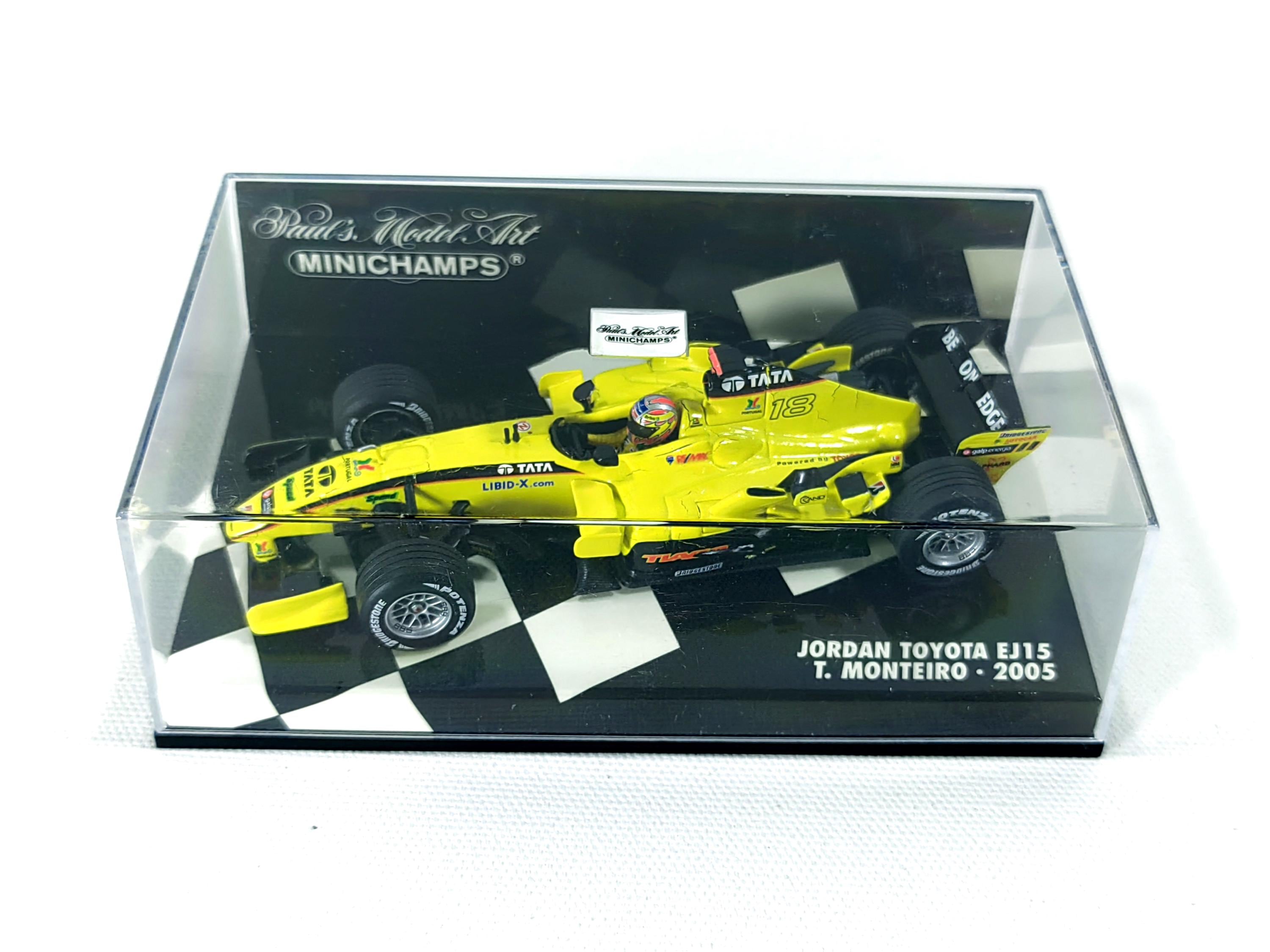 Jordan Toyota EJ15 #18 T. Monteiro 2005 1:43 Minichamps #400