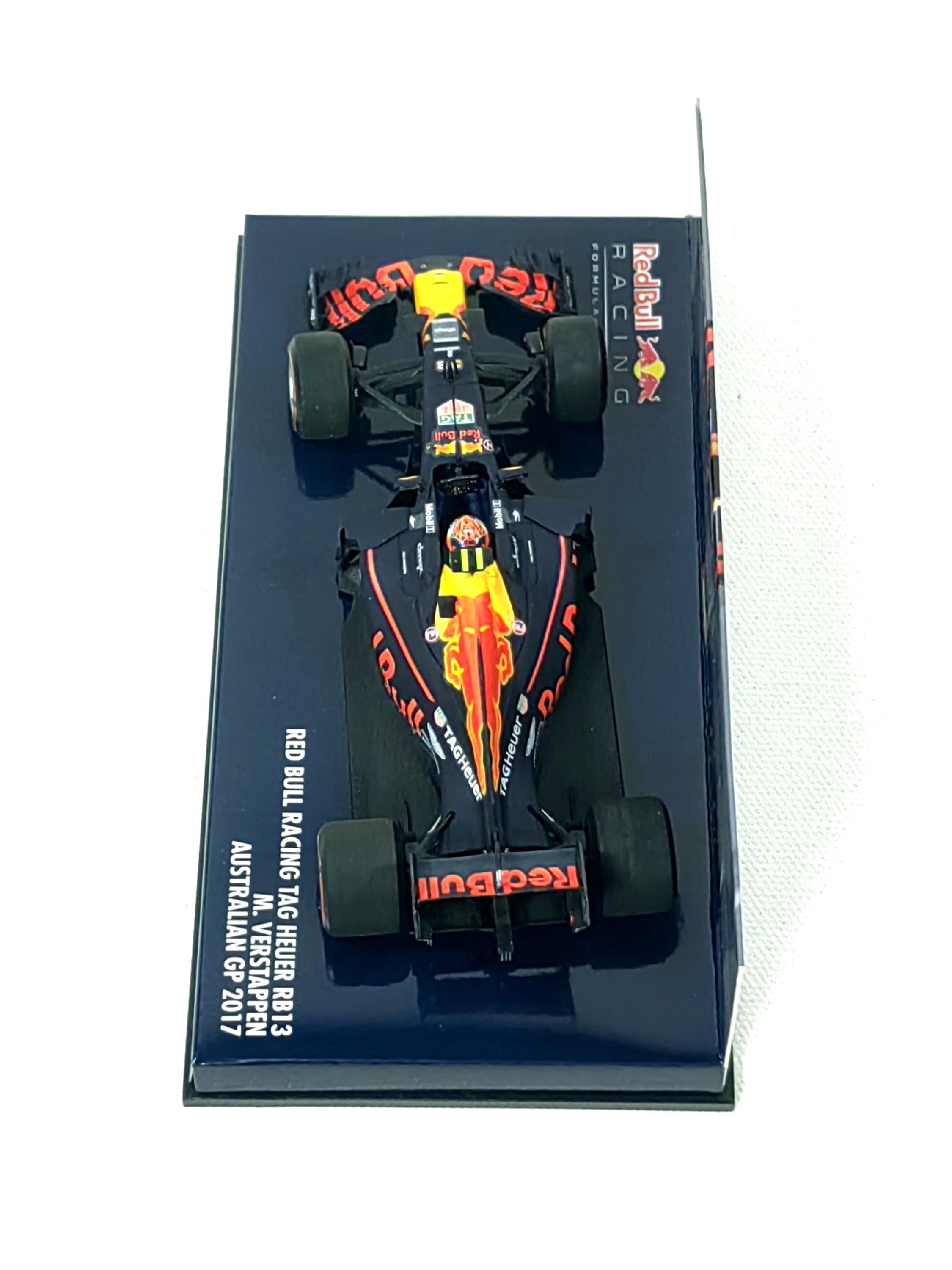 1:43 Red Bull Racing TAG Heuer RB13 Max Verstappen No33 Australian