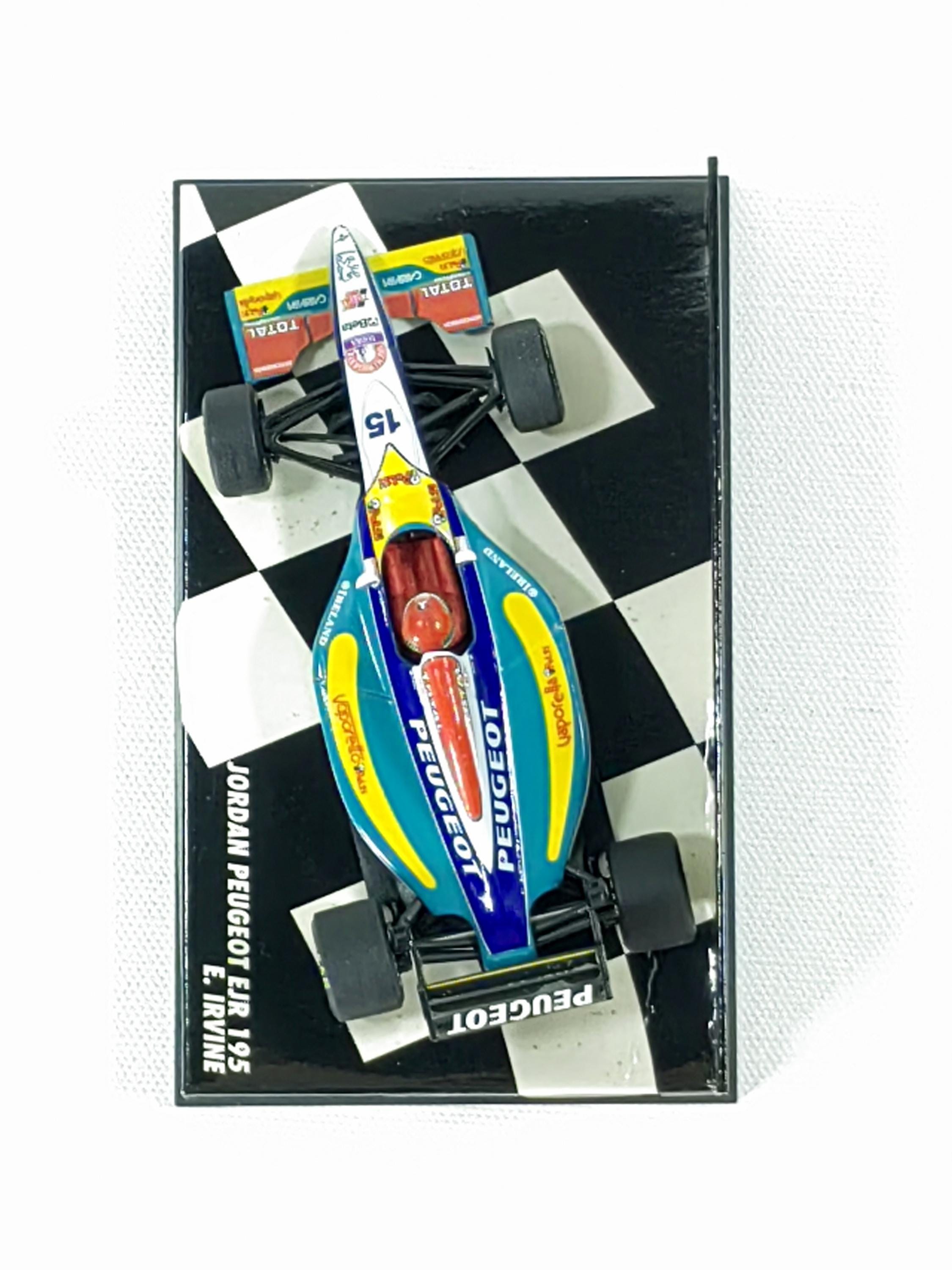 1:43 ジョーダン・プジョー EJR 195 1995 エディ・アーバイン No.15 F1