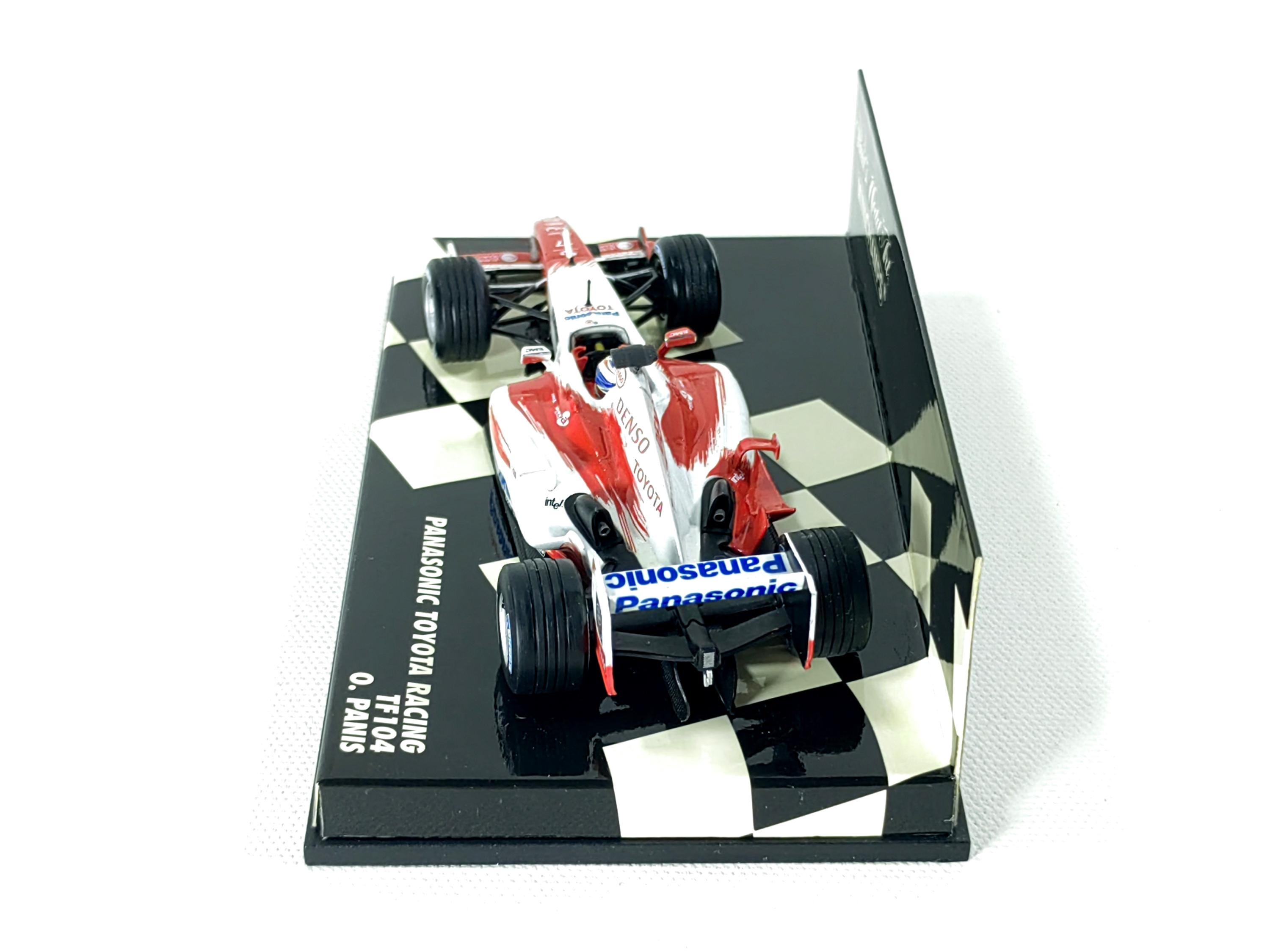 Panasonic Toyota Racing TF104 #17 O. Panis 1:43 Minichamps #400