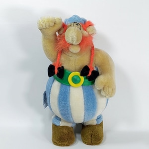 Vintage Obelix Plush Toy: 1994 Asterix Comic Book Collectible