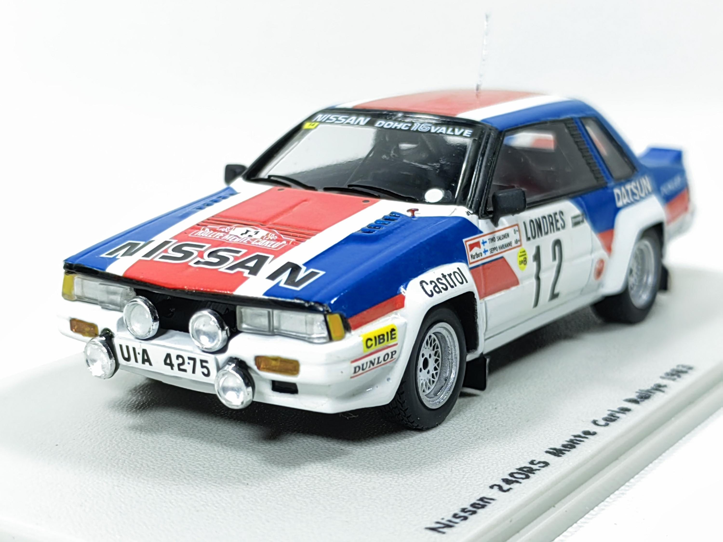 NISSAN 240RS 1983 RALLYE MONTE CARLO – Z.ONE – ZONE