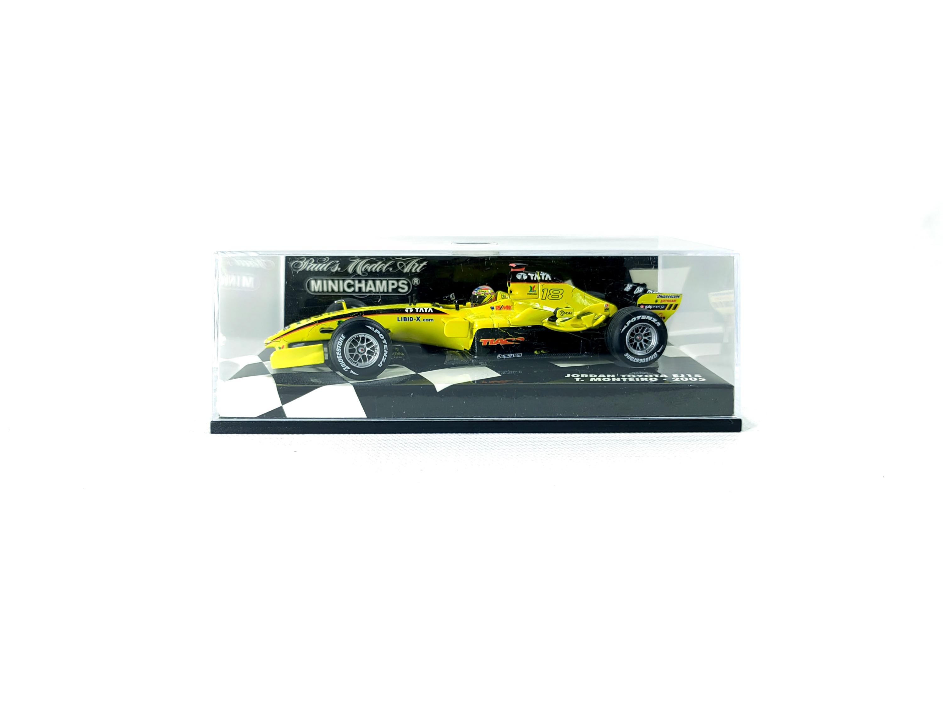 Jordan Toyota EJ15 #18 T. Monteiro 2005 1:43 Minichamps #400