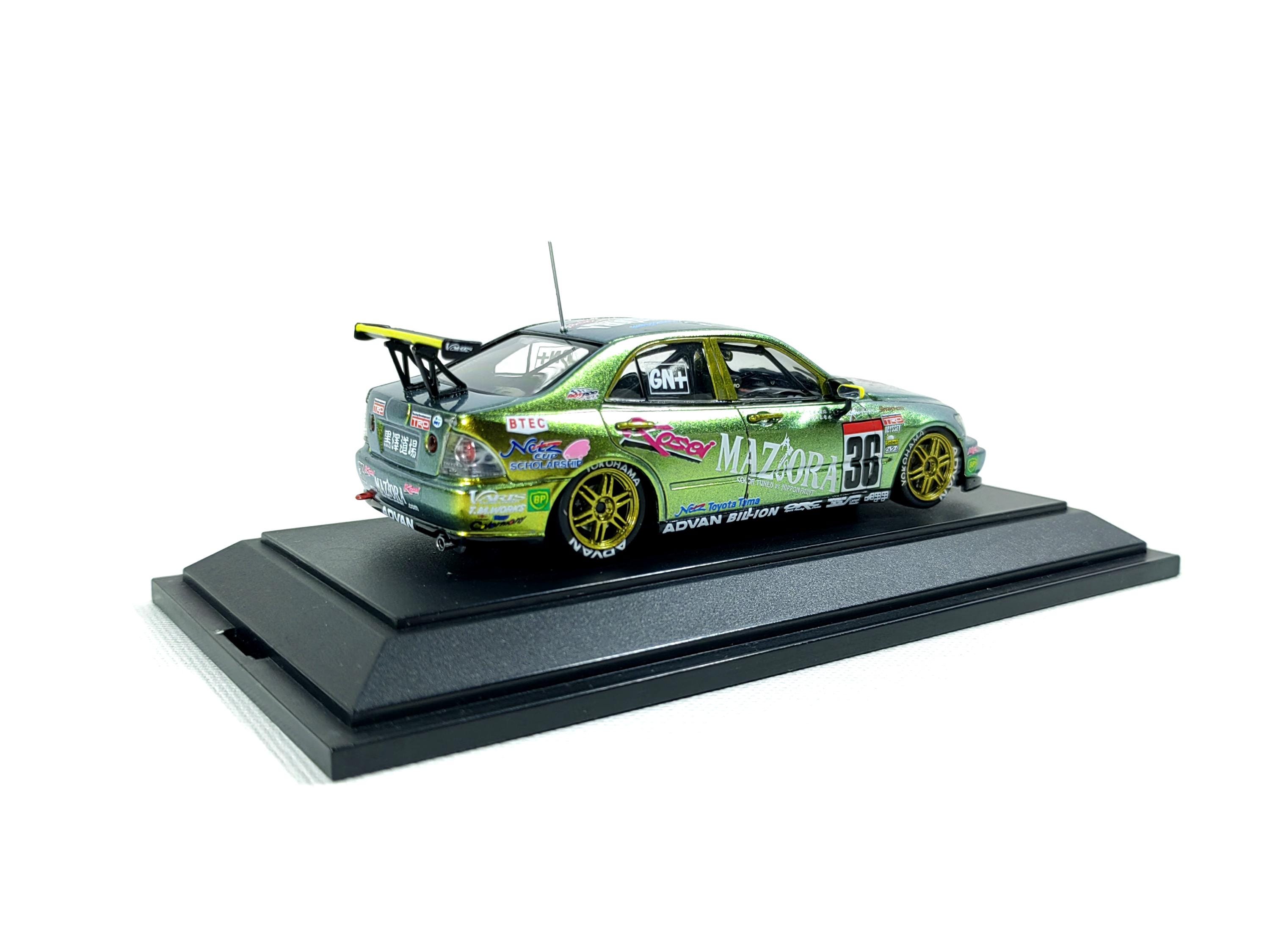 Toyota Altezza Super Taikyu #36 Kosei Maziora 1:43 Ebbro #514 - Etsy