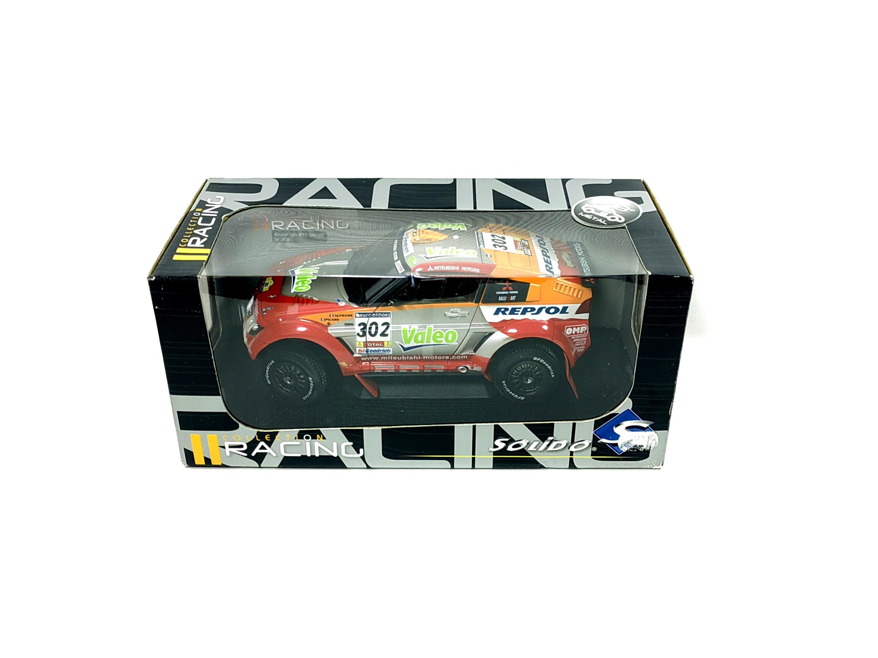 1:18 Mitsubishi Pajero MPR12 Rally Dakar 2006 Diecast Model, No302