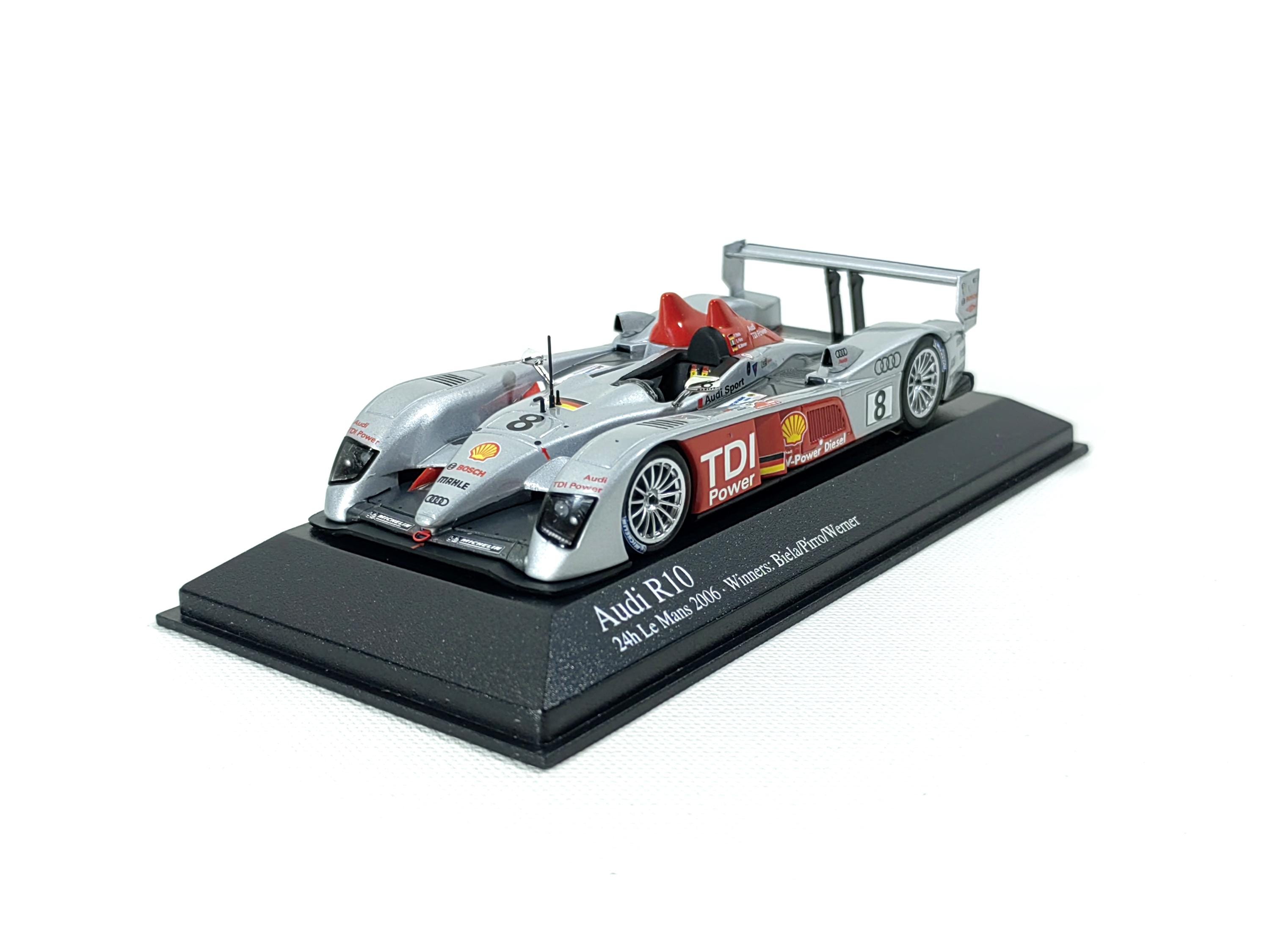 Audi R10 n°8 Winner 24h Le Mans 2006 1/43 Minichamps 400061608