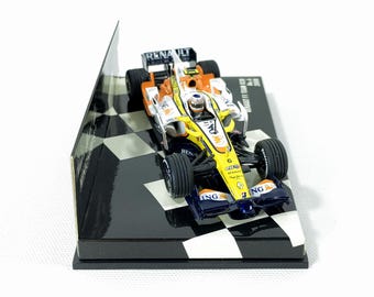 ルノー R28 F1 ミニチャンプス 1:43 ダイキャストカー - ネルソン