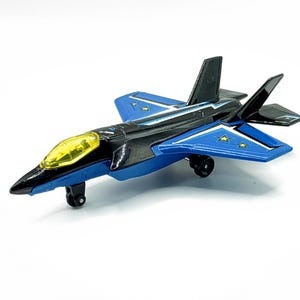 Matchbox Sky Busters Lightning II F-35B blauw-zwart mat R0696-vliegtuig