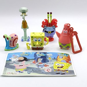 Vintageleksaker, Kinderöverraskningsleksaker, Svampbob