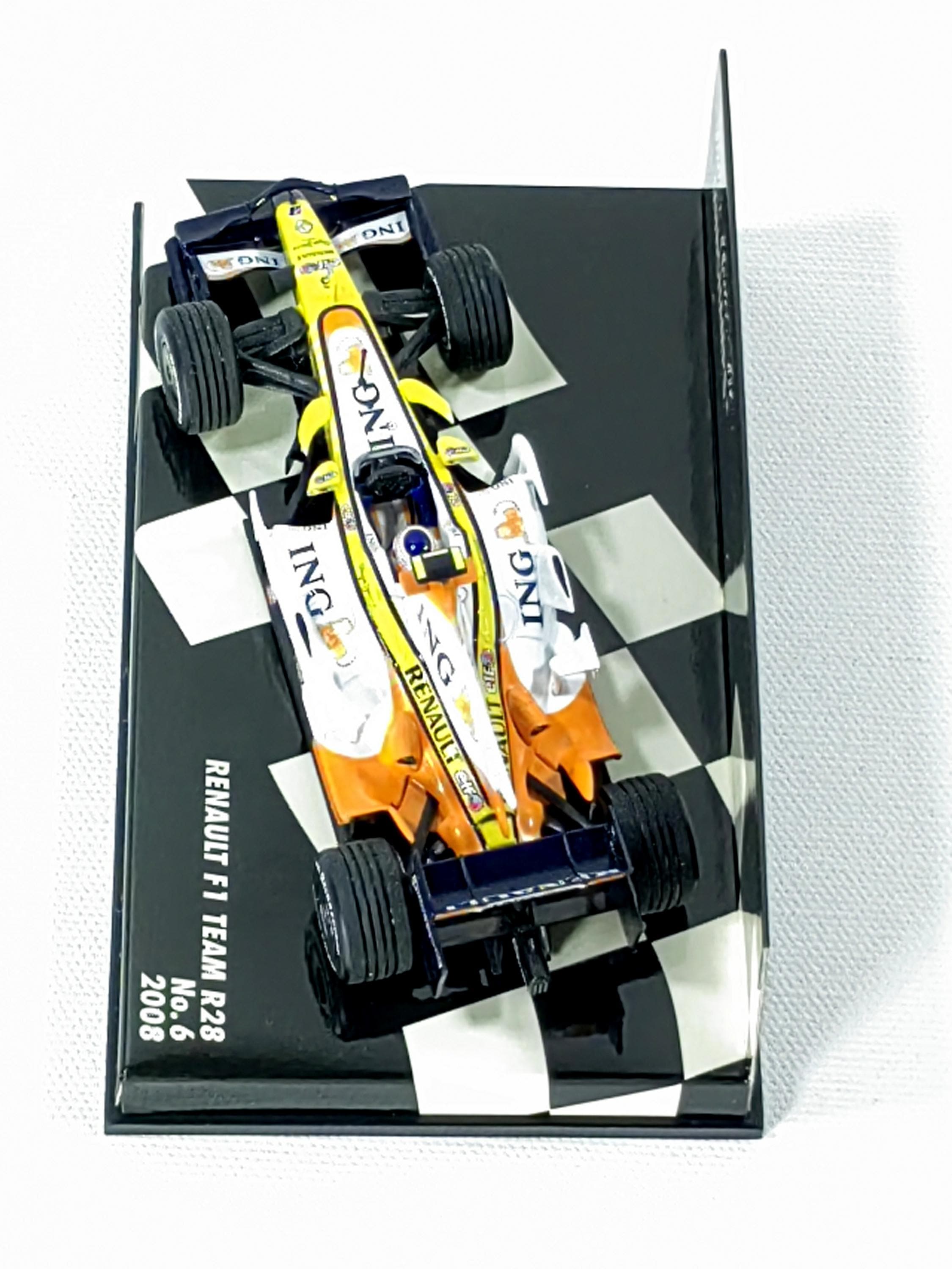 1:43 ING Renault F1 Team R28 2008 Nelson Piquet No6 Minichamps