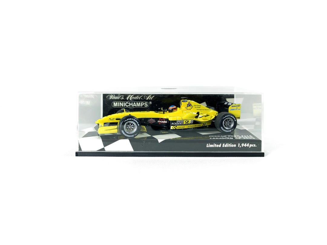 Rare 1:43 Jordan Ford EJ14 Timo Glock Canadian GP 2004 F1