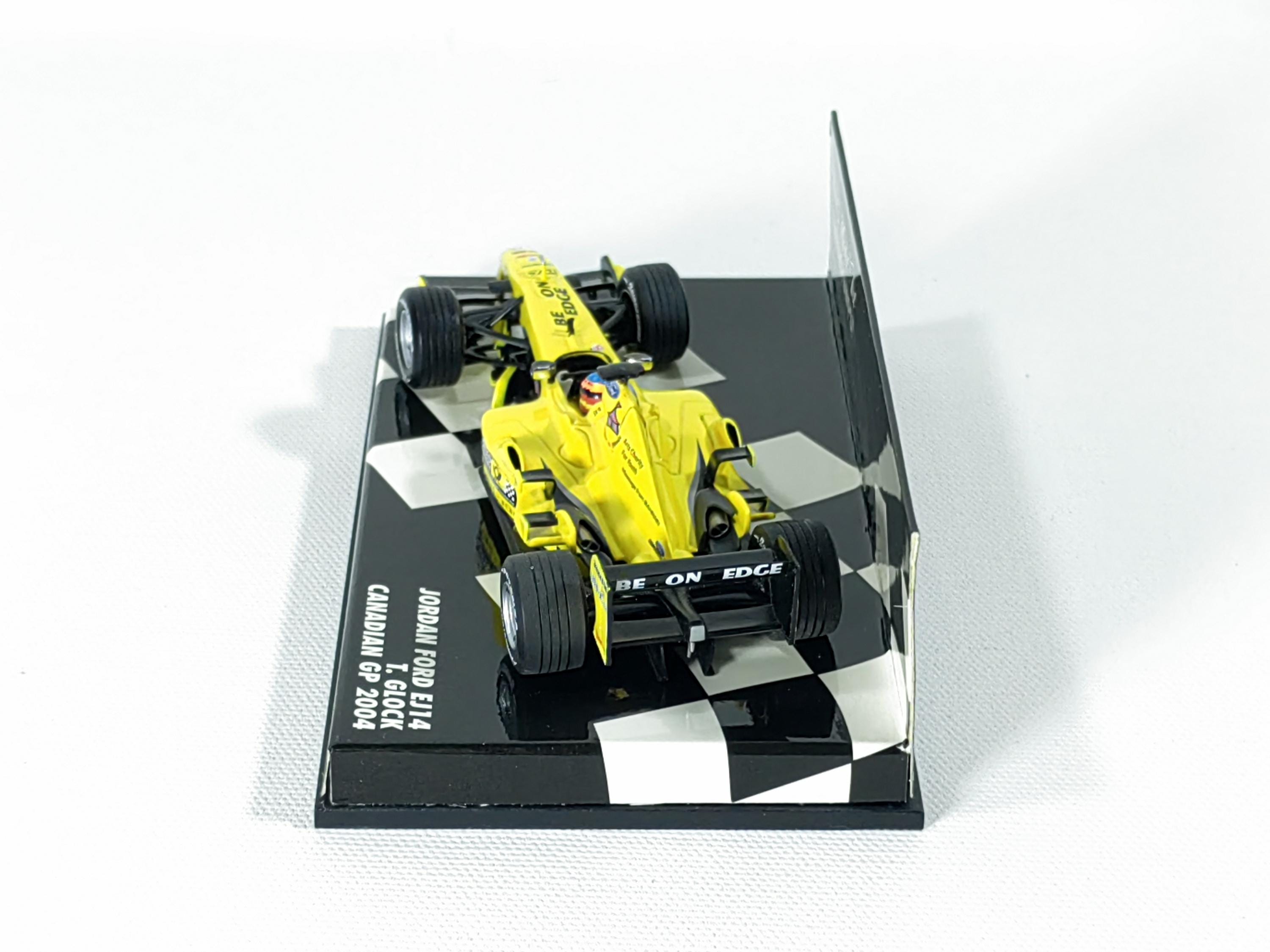 Rare 1:43 Jordan Ford EJ14 Timo Glock Canadian GP 2004 F1