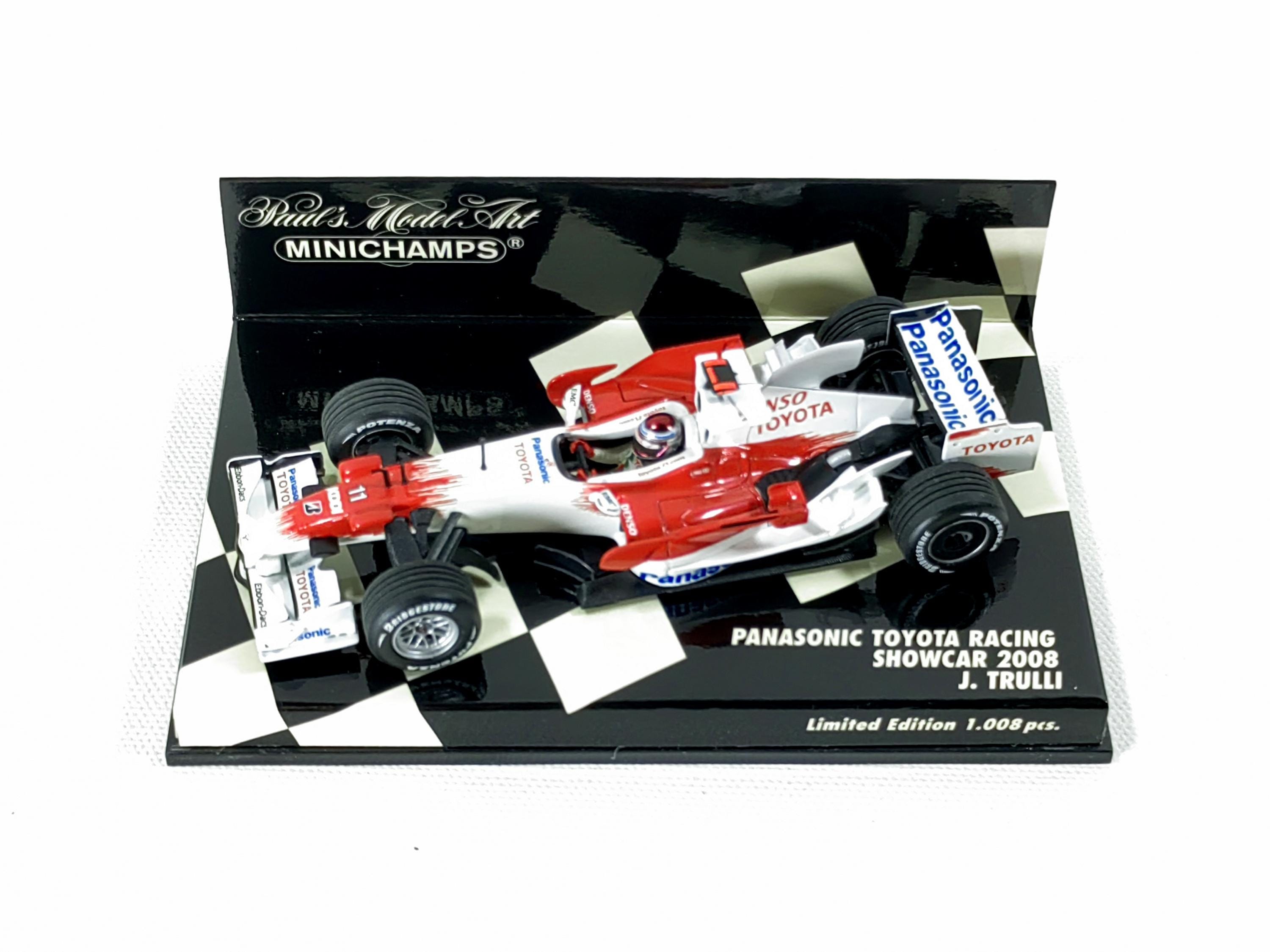 1:43 Panasonic Toyota Racing Showcar 2008 Jarno Trulli No11 F1
