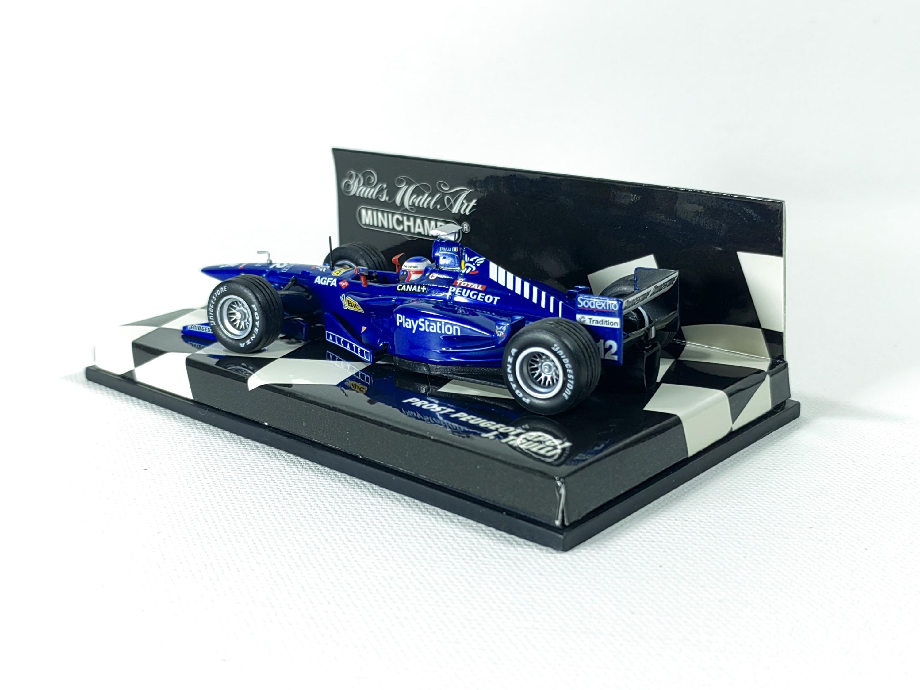 プロスト プジョー AP01 #12 ヤルノ トゥルーリ 1:43 ミニチャンプス