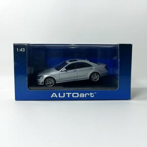 Mercedes Benz S63 AMG W221 1:43 Autoart Black - Etsy