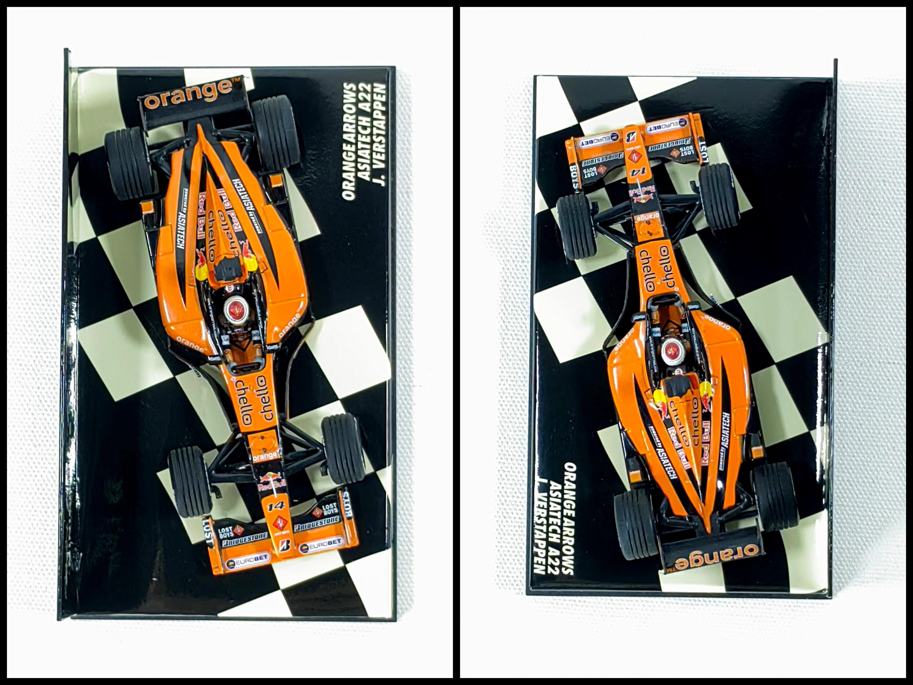 1/43 Orange Arrows Asiatech A22 (Gebraucht) in Riva San Vitale für CHF 29 – mit Lieferung auf