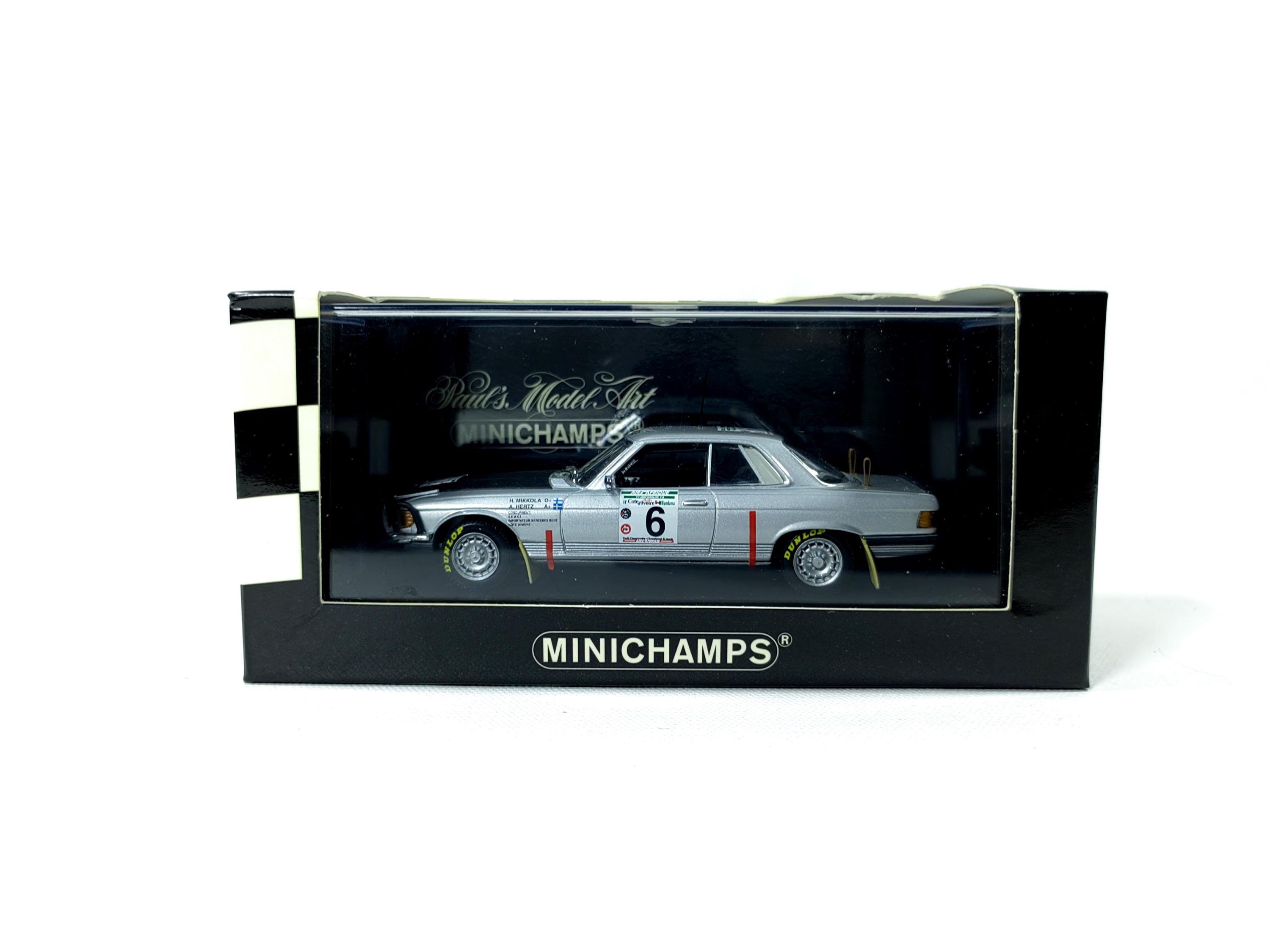 ミニチャンプス メルセデス・ベンツ 450 SLC ラリー優勝車 1979 (1:43