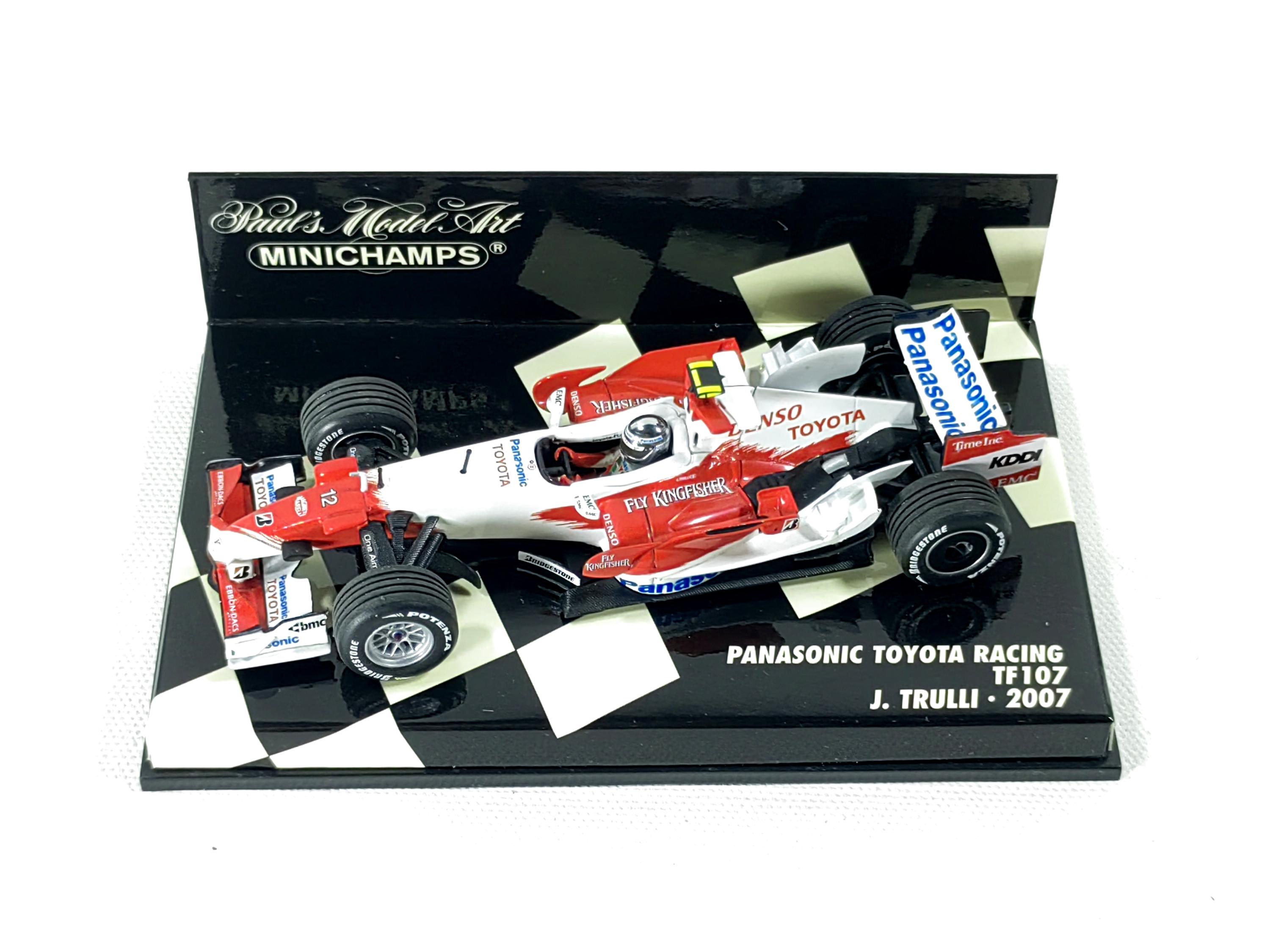 パナソニック トヨタ レーシング TF107 #12 J.トゥルーリ 2007 1:43