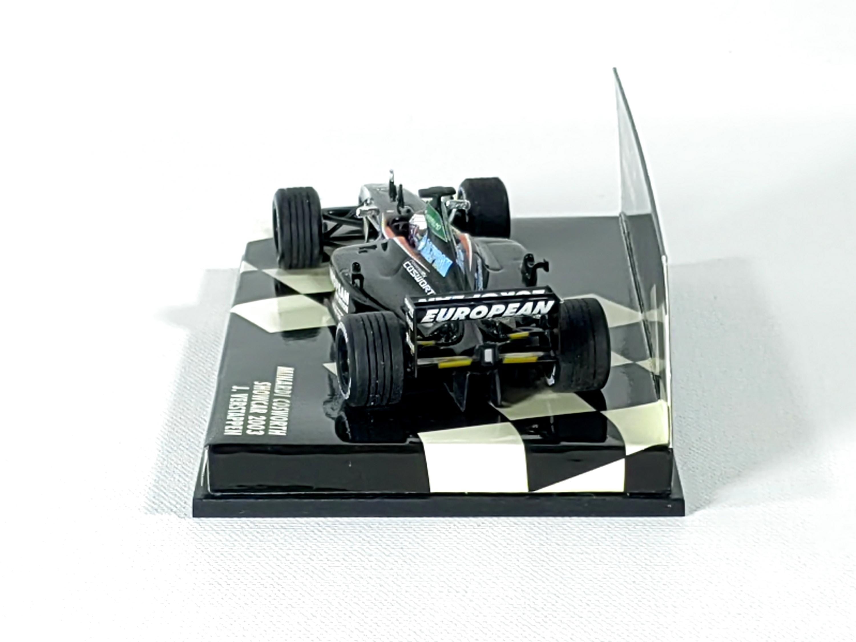 Extremely Rare 1:43 Minardi Cosworth Showcar 2003 Jos Verstappen