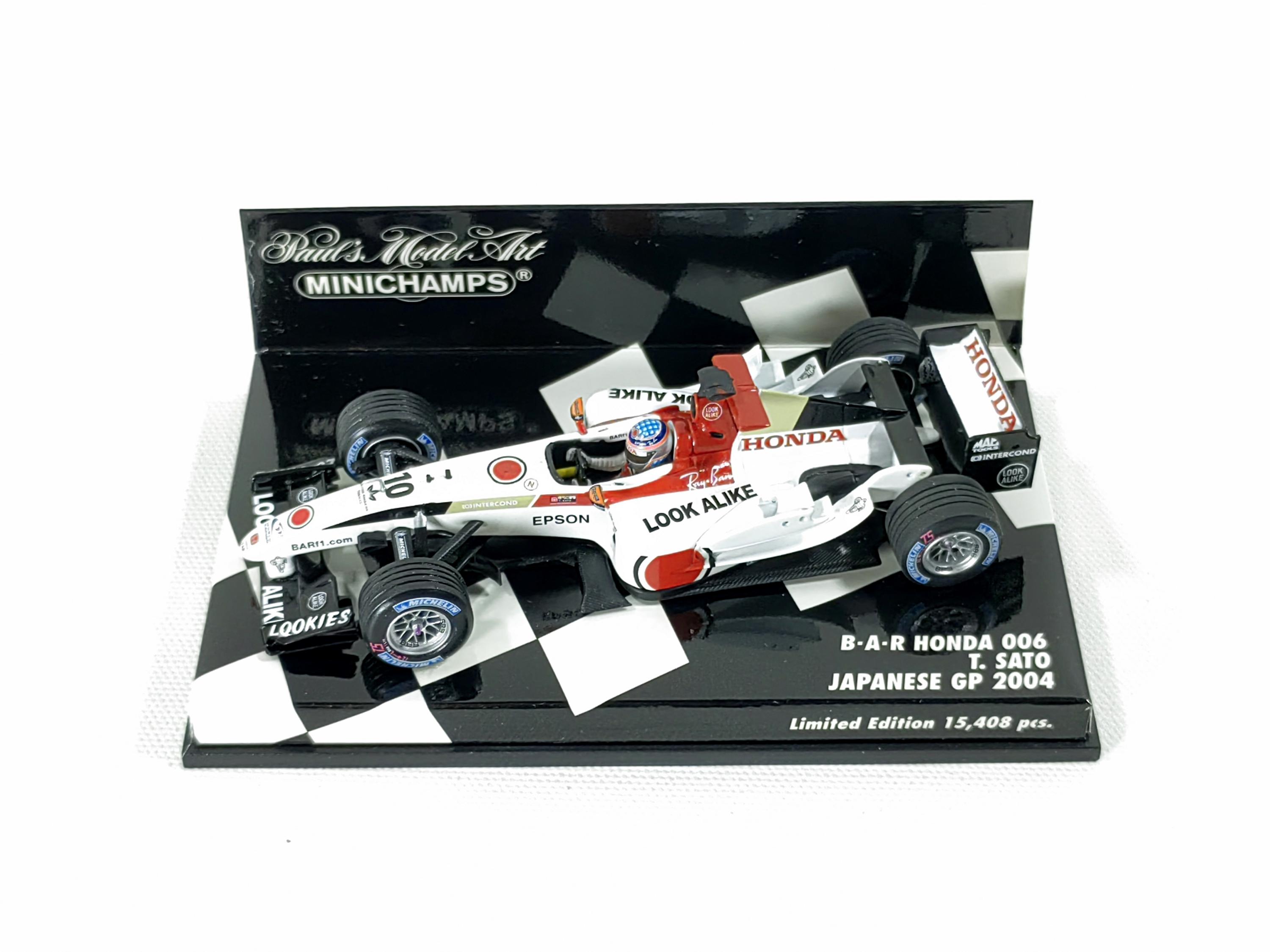 BAR Honda 006 T. Sato Japanese GP 2004 Minichamps 1:43 #400
