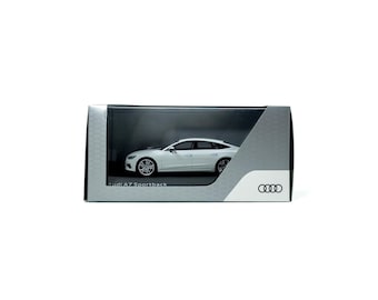 Audi A7 Sportback 1:43 Miniature Spark White - Etsy
