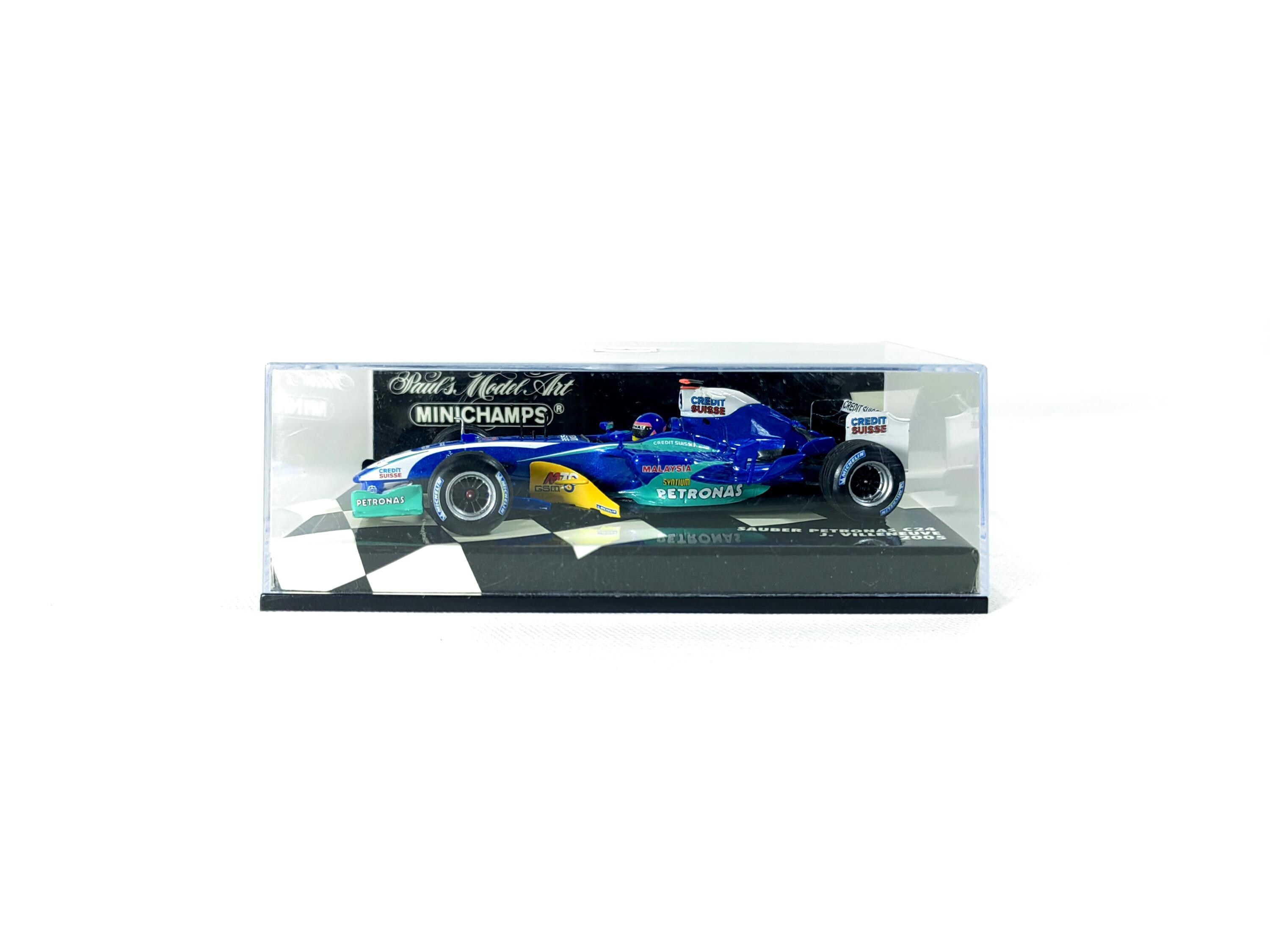 MINICHAMPS Sauber Petronas C24 #11 Jacques Villeneuve 2005 1/43