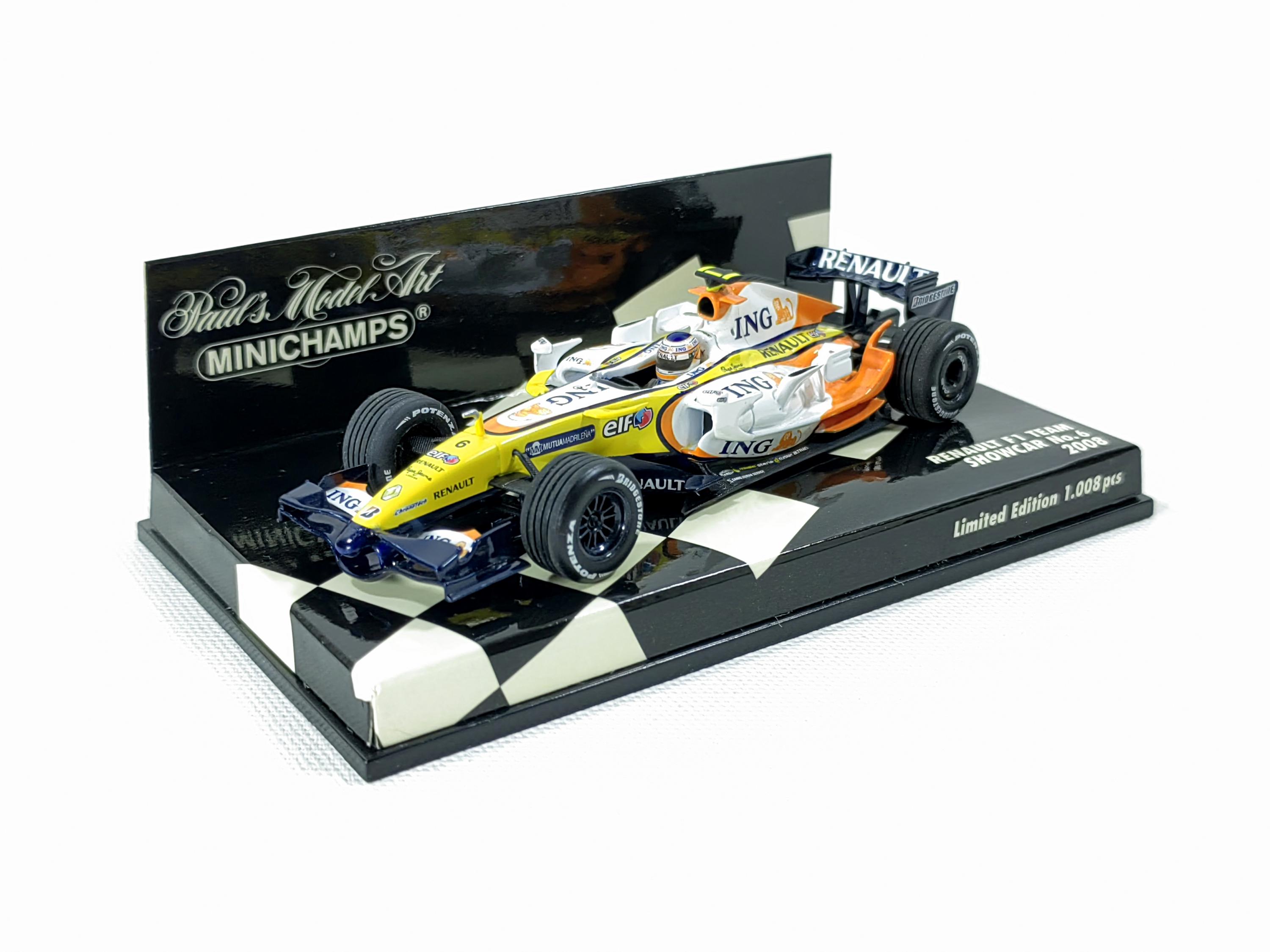 ルノー F1 R28 ショーカー ネルソン ピケ #6 ミニチャンプス 1