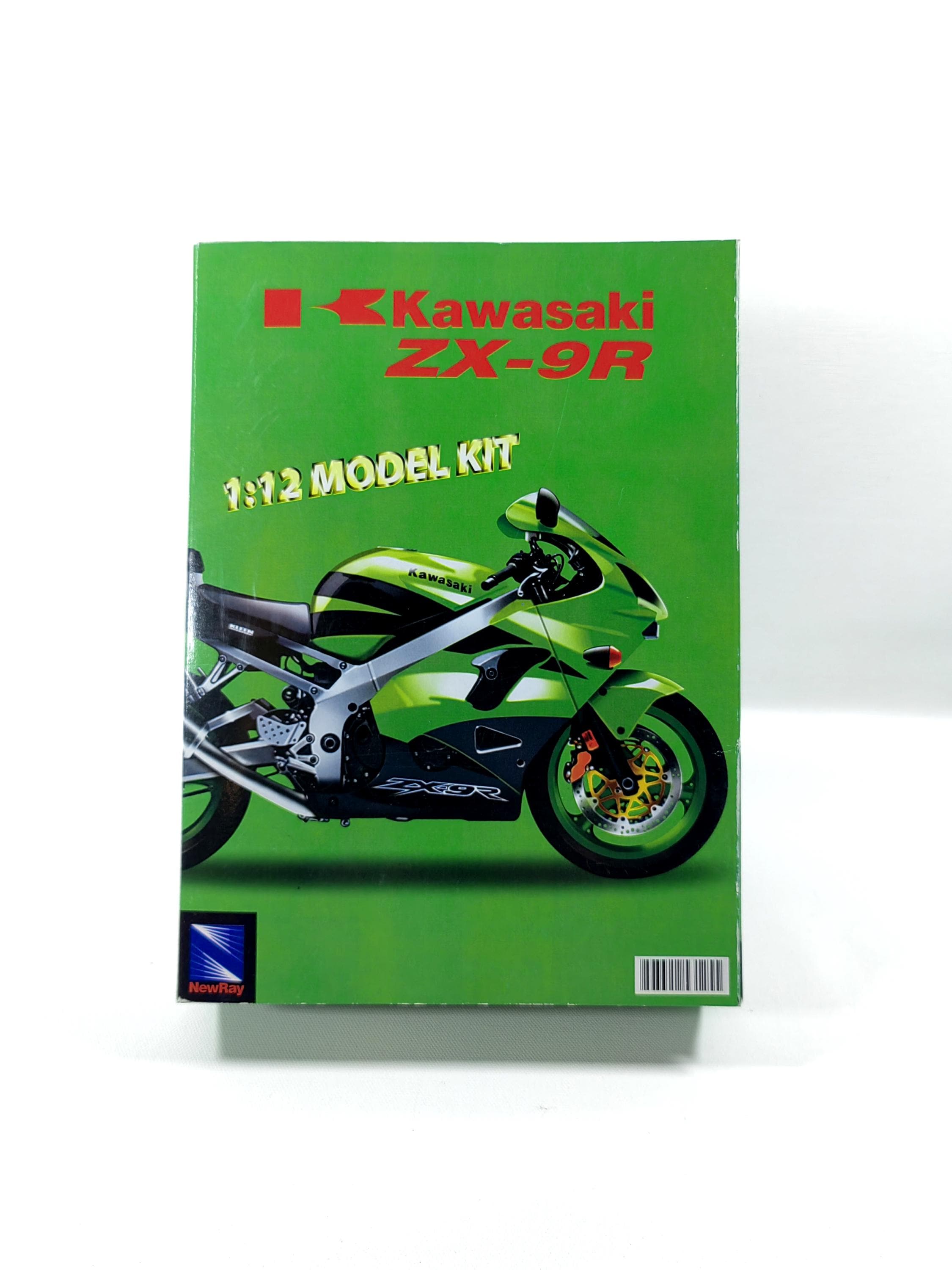 Kawasaki ZX-9R Model Kit New-ray 1:12 Green - Etsy Canada
