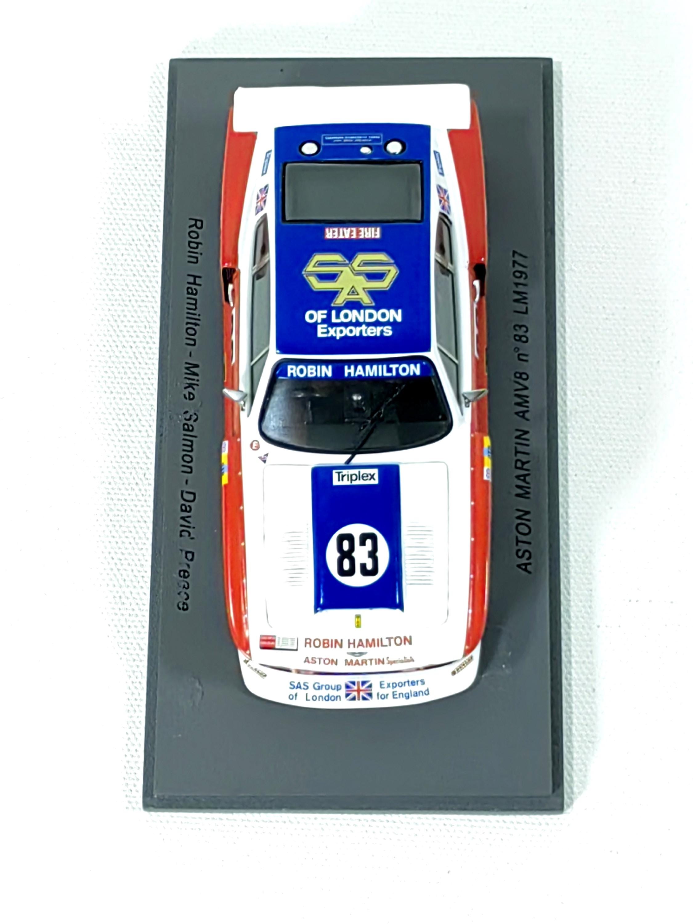 Aston Martin AMV8 #83 Le Mans 1977 Racing Car 1:43 Spark #S0571
