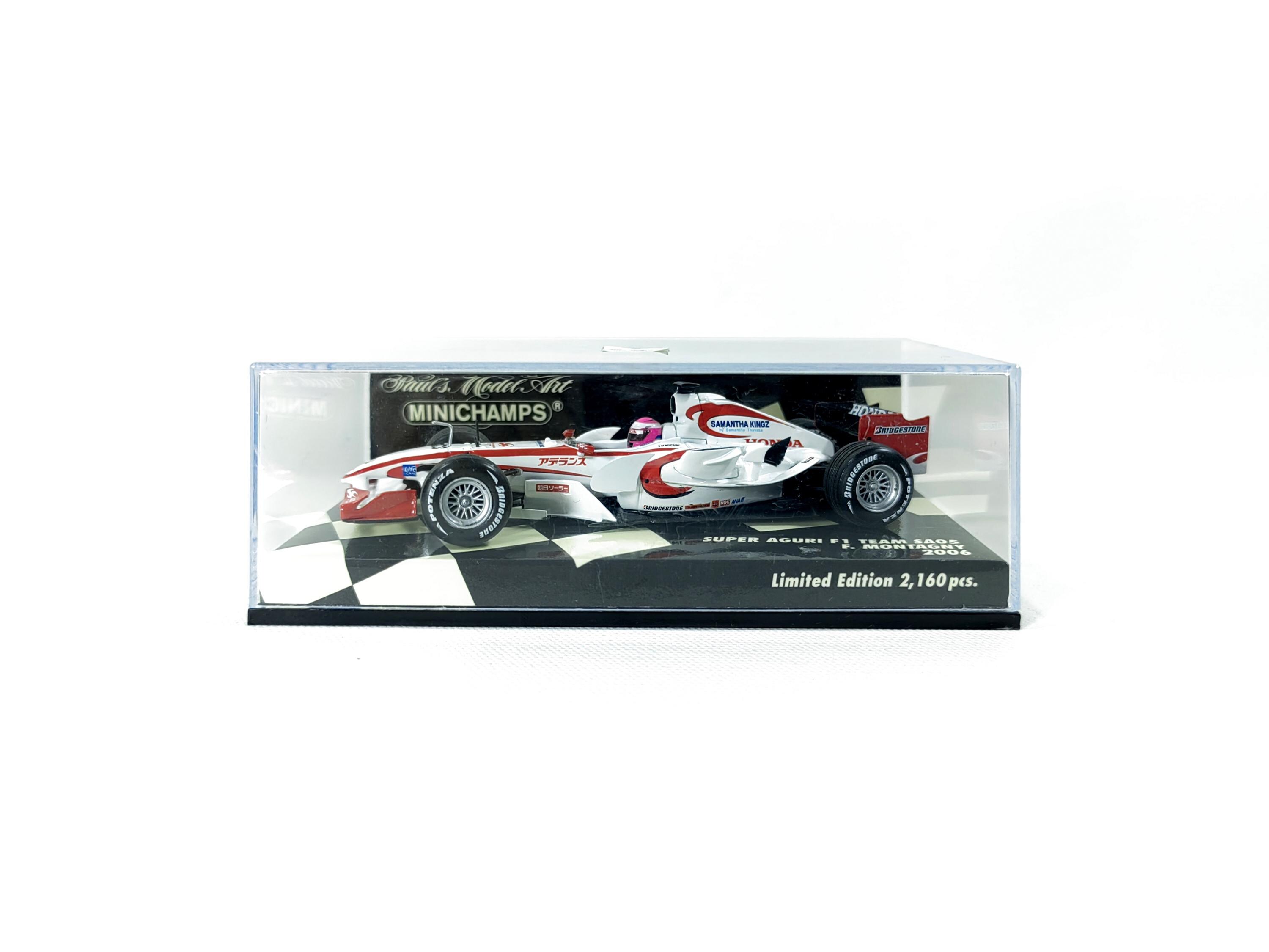 希少な1/43スケール スーパーアグリF1チーム ホンダ SA05 2006