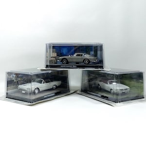 Ford Mustang Convertible -Ford Thunderbird -Aston Martin DB5 De Agostini Movie cars 1:43