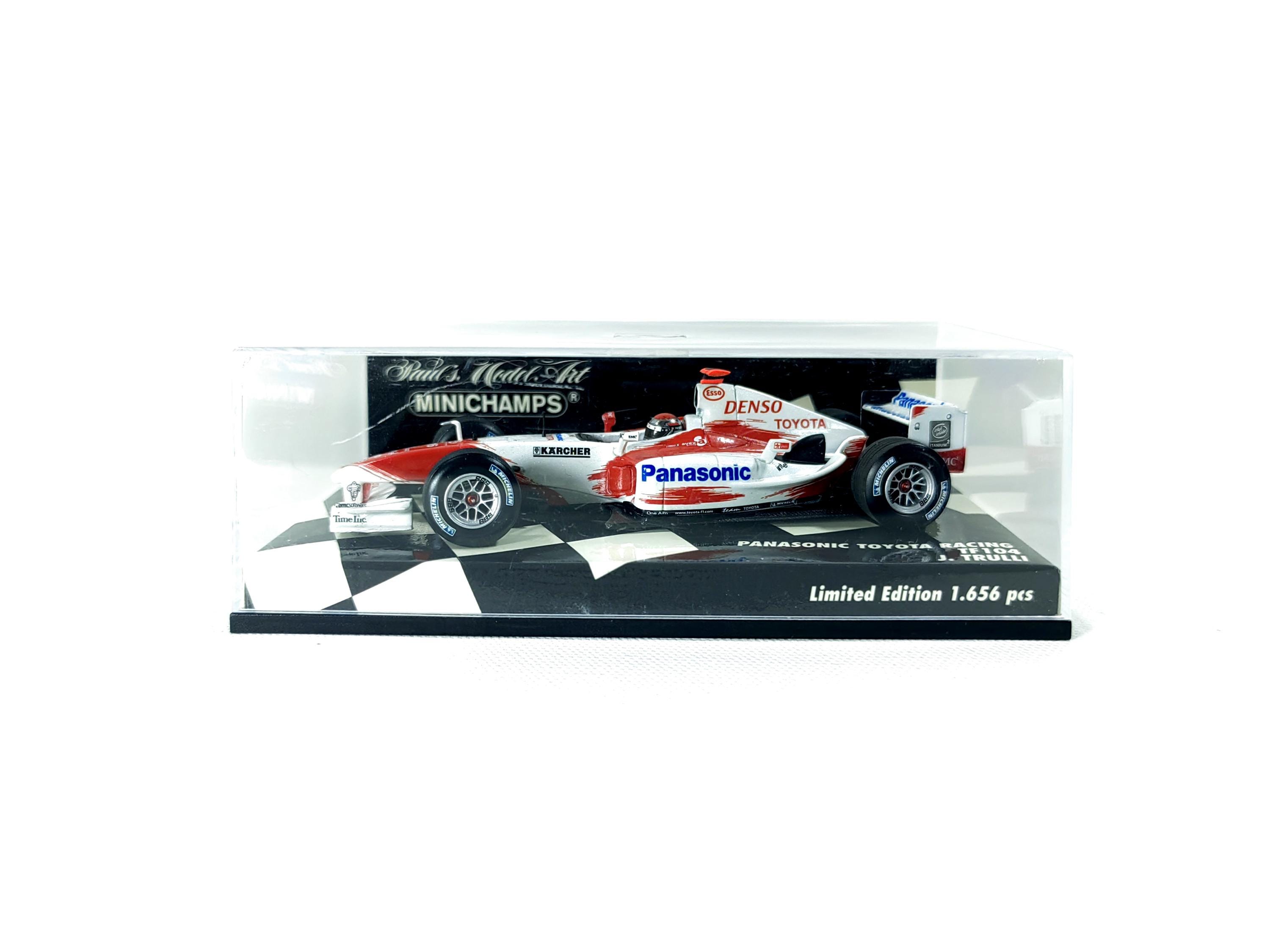 1/43 ミニチャンプス ミシュランコレクション Panasonic Toyota racing