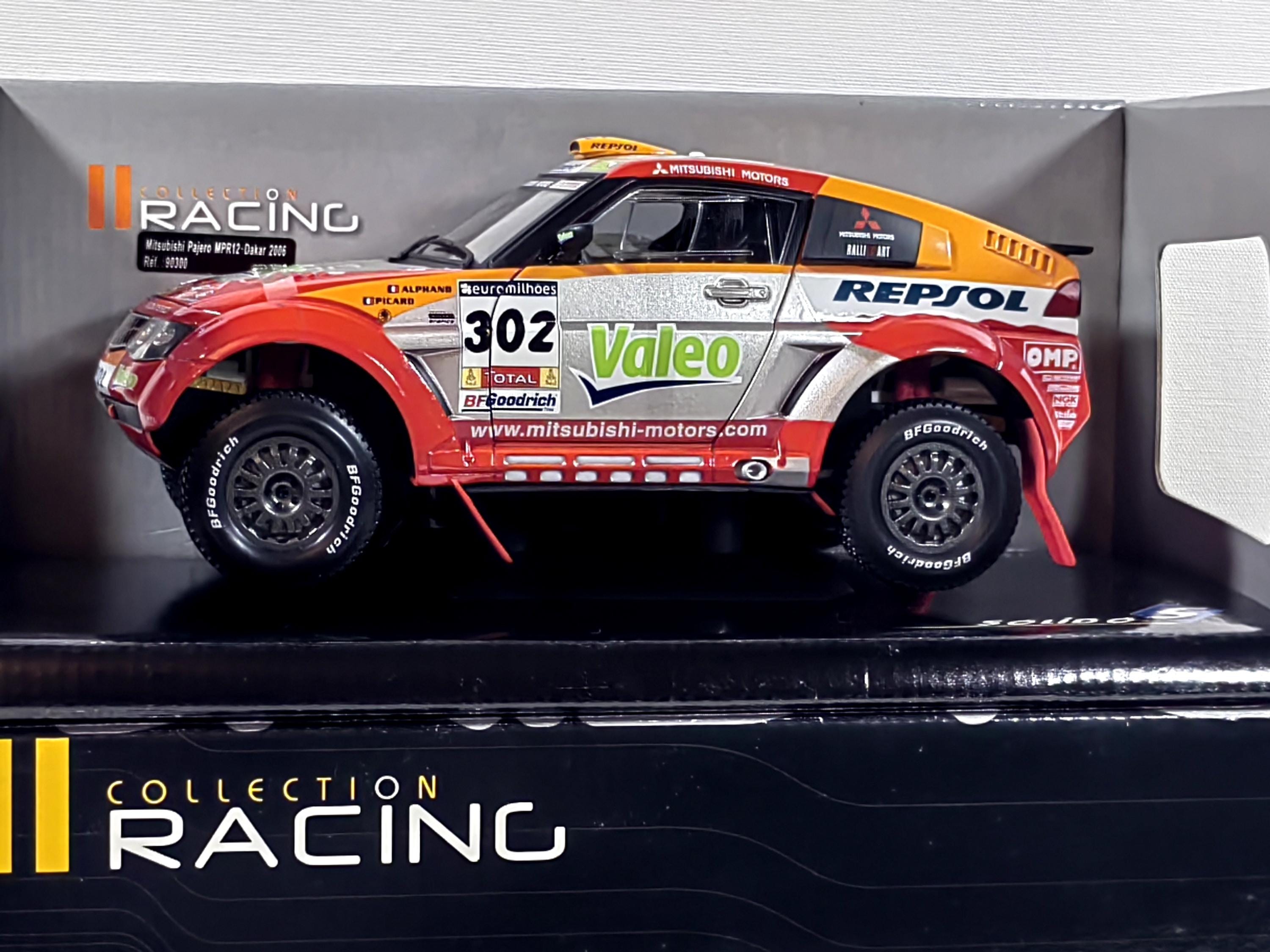 1:18 Mitsubishi Pajero MPR12 Rally Dakar 2006 Diecast Model, No302