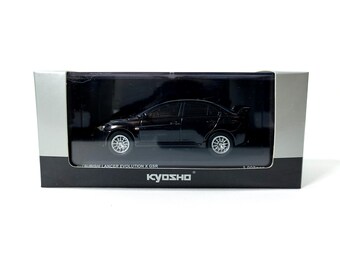 Rare 1:43 Mitsubishi Lancer Evolution X GSR Phantom Black Diecast