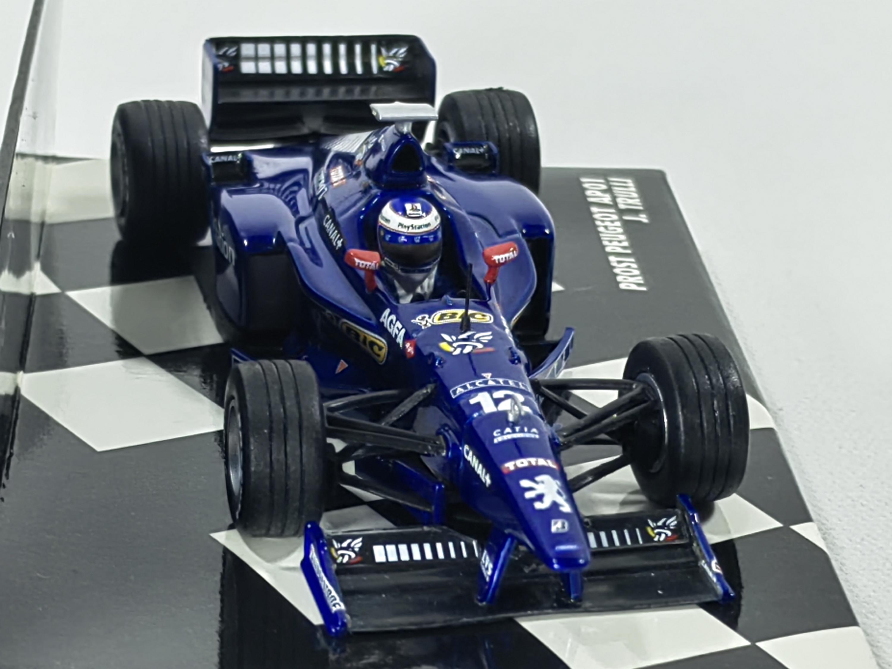 プロスト プジョー AP01 ヤルノ トゥルーリ ミニチャンプス 1:43 #430