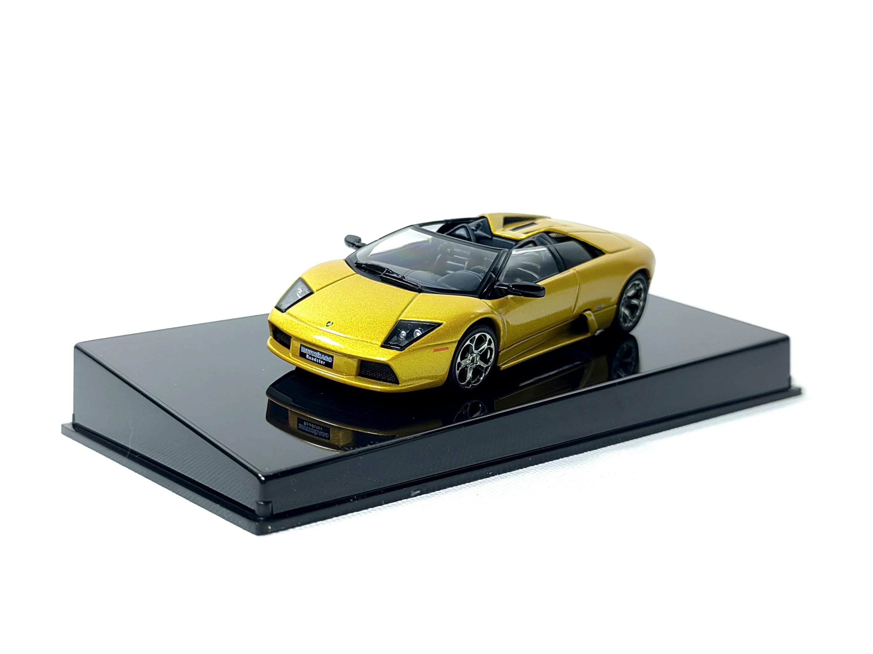 1:43 Lamborghini Murcielago Roadster Gold Metallic Diecast
