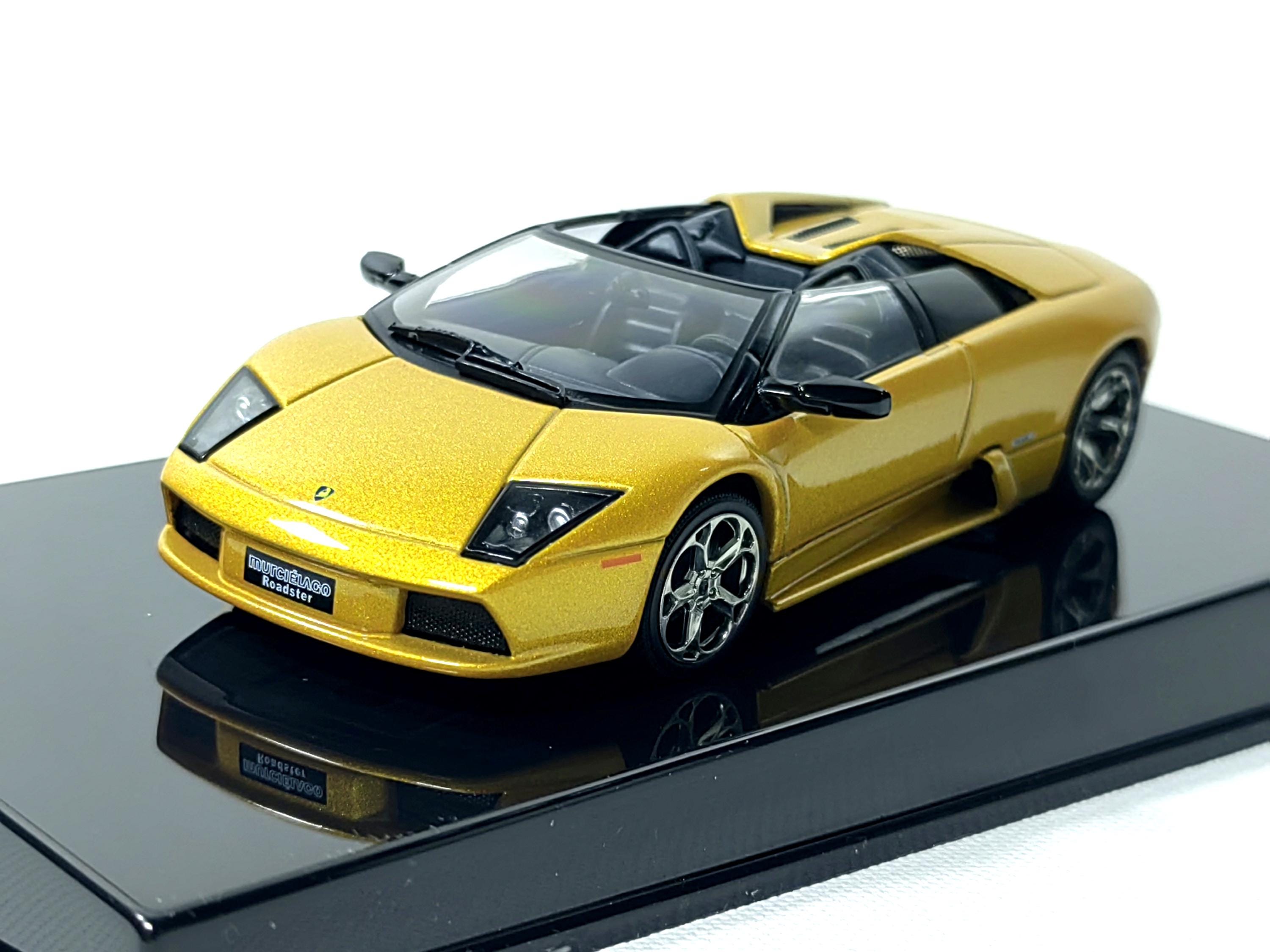 1:43 Lamborghini Murcielago Roadster Gold Metallic Diecast