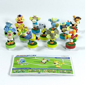 Figuras magnéticas de fútbol Magic Sport ~ Juego sorpresa de huevos Kinder