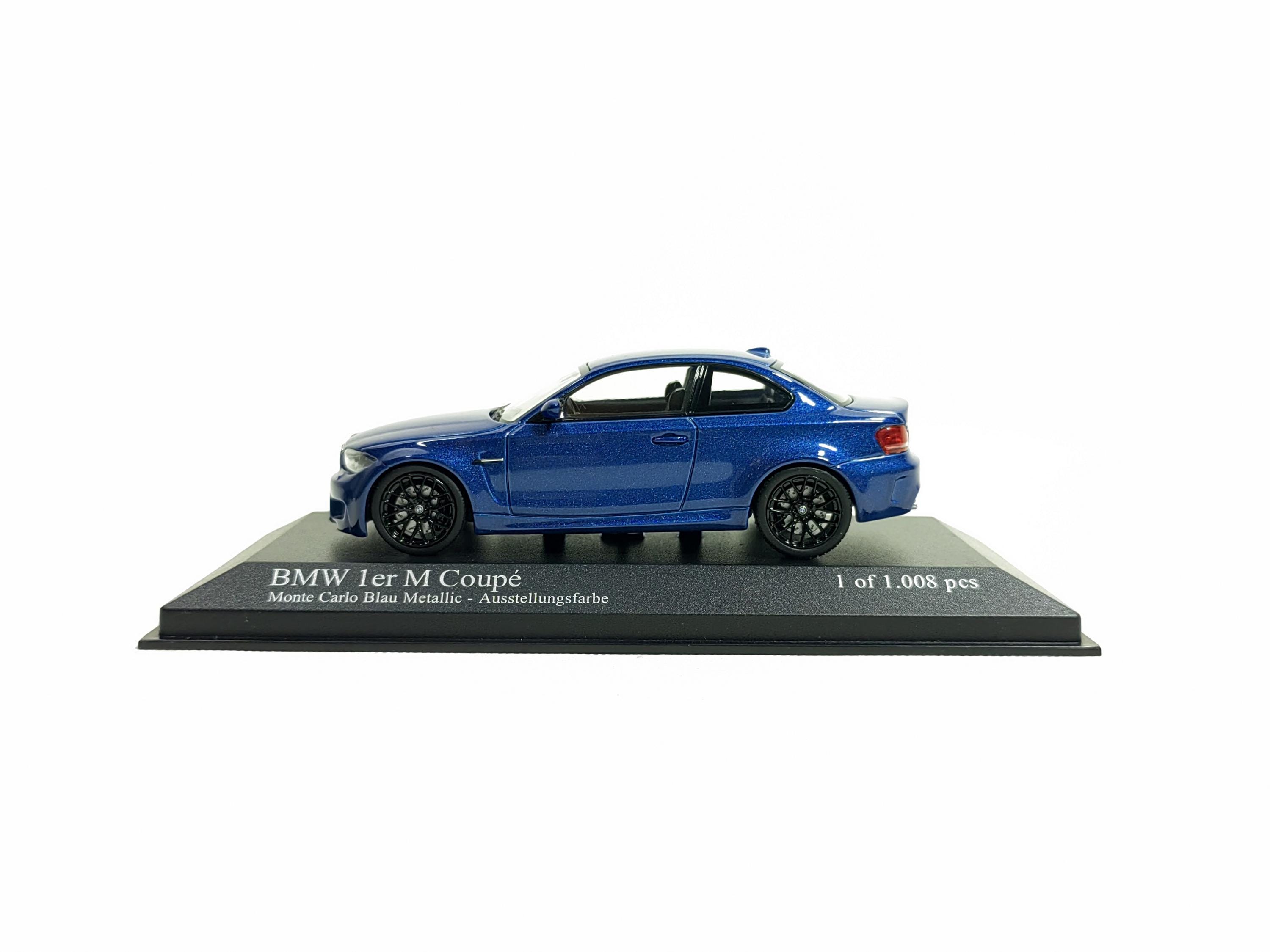 Minichamps 1:43 BMW 1er M Coupe 2011 Monte Carlo Blau 410020026