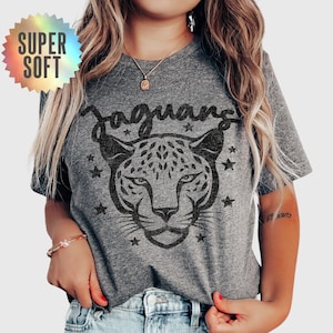 Jaguars Shirt Jaguars Tshirt Women&#39;s Jaguars Tee Jaguars Game Day Apparel Jaguars Spirit Wear