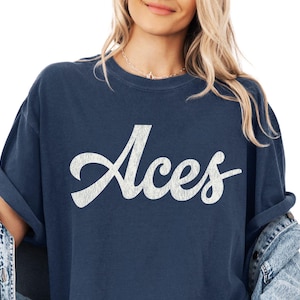 Aces Shirt Aces Game Day Tshirt Aces Comfort Colors T Shirt Aces Tee for Women Aces Spirit Wear