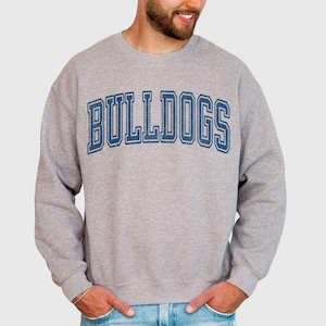 Bulldogs Sweatshirt Bulldogs Hoodie Bulldogs Game Day Bulldogs Crewneck Bulldogs Spirit Wear Bulldogs Team Bulldogs Mascot