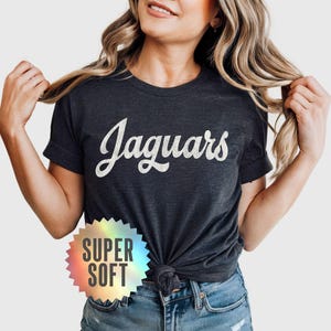Jaguars Shirt Soft Jaguars Tshirt Jaguars Game Day Tee Jaguars T Shirt For Women Jaguars Spirit Wear Jaguars Triblend T-Shirt
