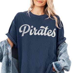 Pirates Shirt Pirates Game Day Tshirt Pirates Comfort Colors T Shirt Pirates Tee for Women Pirates Spirit Wear