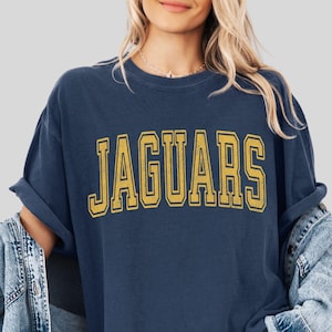 Jaguars Shirt Jaguars Game Day Tshirt Womens Jaguars Comfort Colors T Shirt Jaguars Team Tee Youth