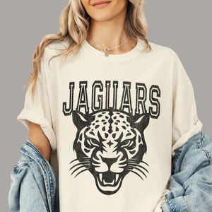 Jaguars Tshirt Jaguars Comfort Colors Shirt Jaguars Game Day Tee for Women Jaguars Spirit Wear Jaguars T Shirt for Kids Jaguars Mascot