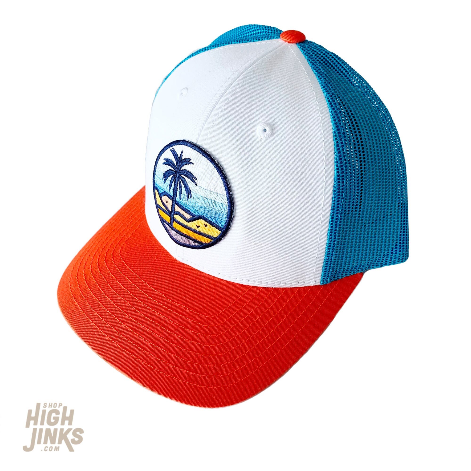 Desert Palms Low Profile Trucker Hat
