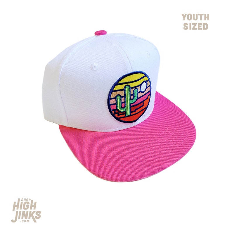 kids flat brim hat